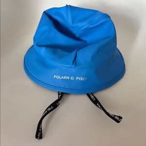 Polarn O. Pyret Bright Blue Rain Hat 1-2 Yrs